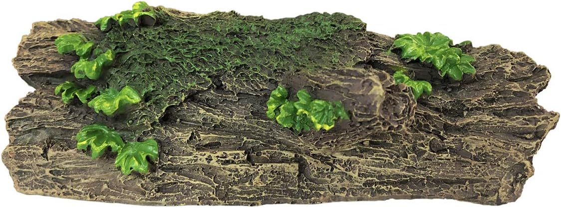 SLOCME Aquarium Wood Ornament Fish Tank Trunk Decoration - Driftwood Decor with Cave for Fish and Shrimp to Swim Through Or Hide Out