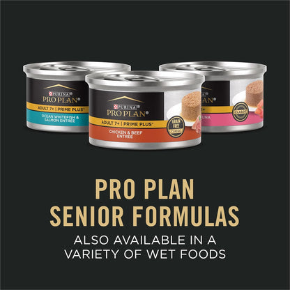 Purina Pro Plan Senior Cat Food Dry 7+ Complete Essentials Chicken and Rice Formula 14 Pound (Pack of 1)