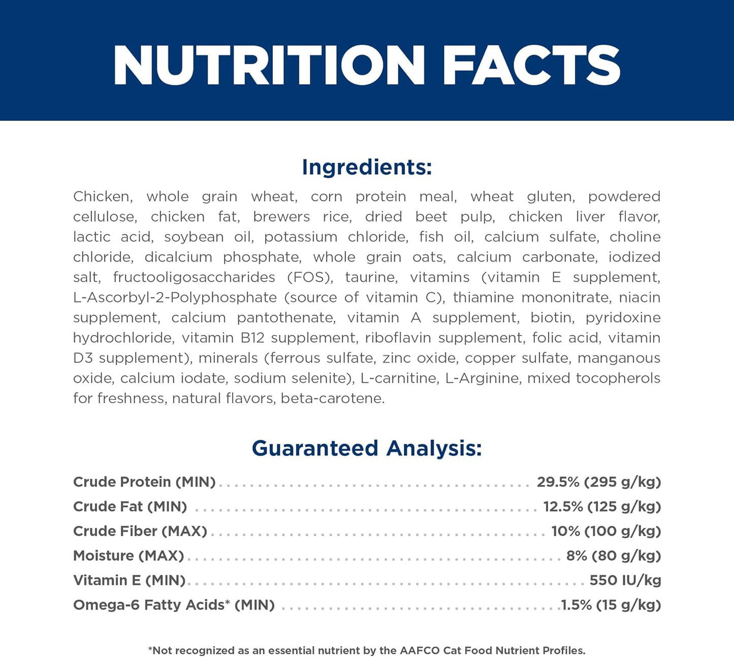 Hill's Science Diet Indoor, Senior Adult 7+, Easy Litter Box Cleanup, Dry Cat Food, Chicken Recipe, 7 lb Bag