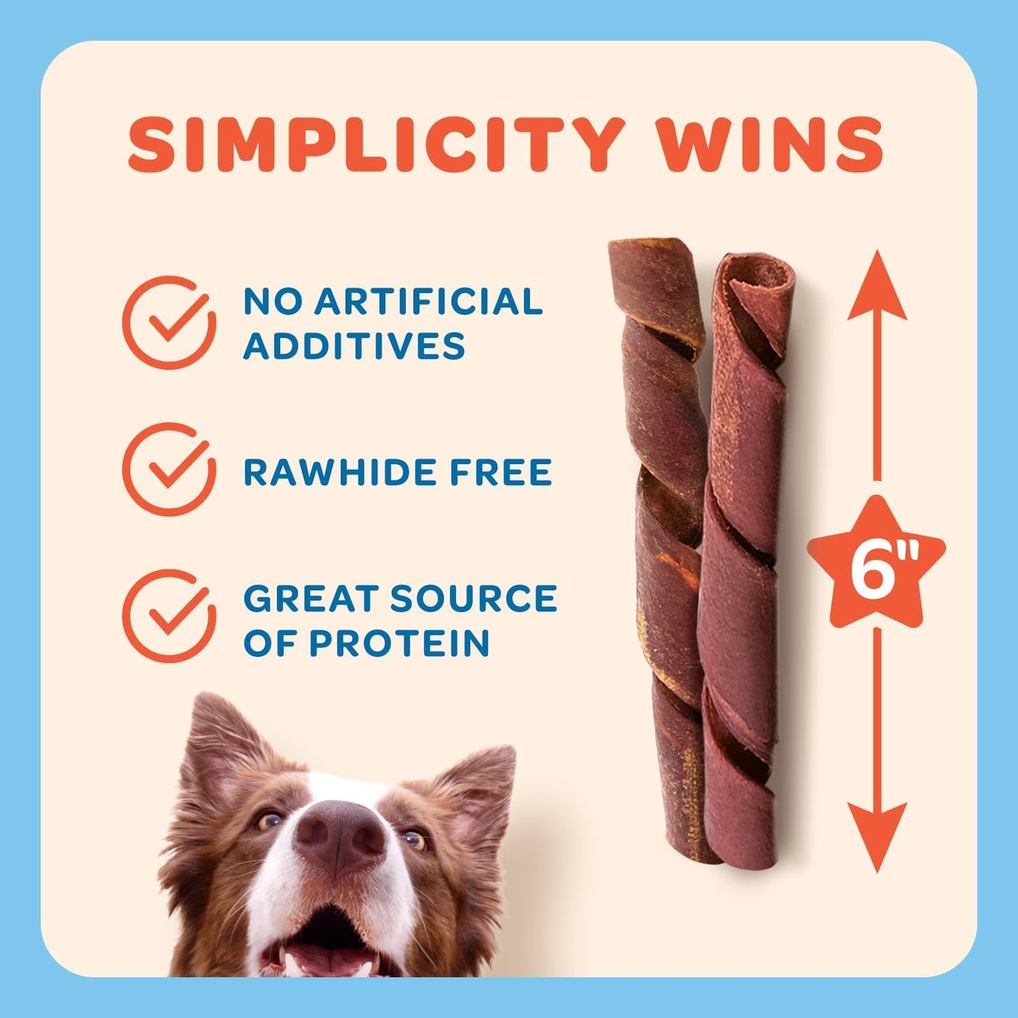 Beef Collagen Sticks for Dogs - One Ingredient Collagen Chews - Collagen Treats - Made in USA Collagen Dog Chews (TP-Collagen-10ct)
