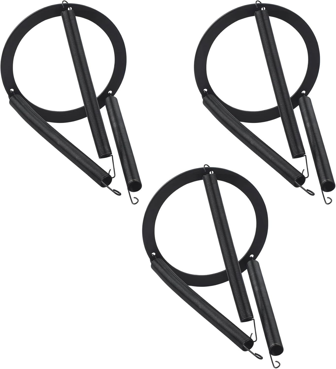 Mounting Spring Clips for Reptile Habitat Lighting Domes, Fits most reptile lighting domes,terrarium mesh screens, and heat lamp covers, 5.5"/8.5" Domes,Most Standard Domes and Screen Covers (3 pack)