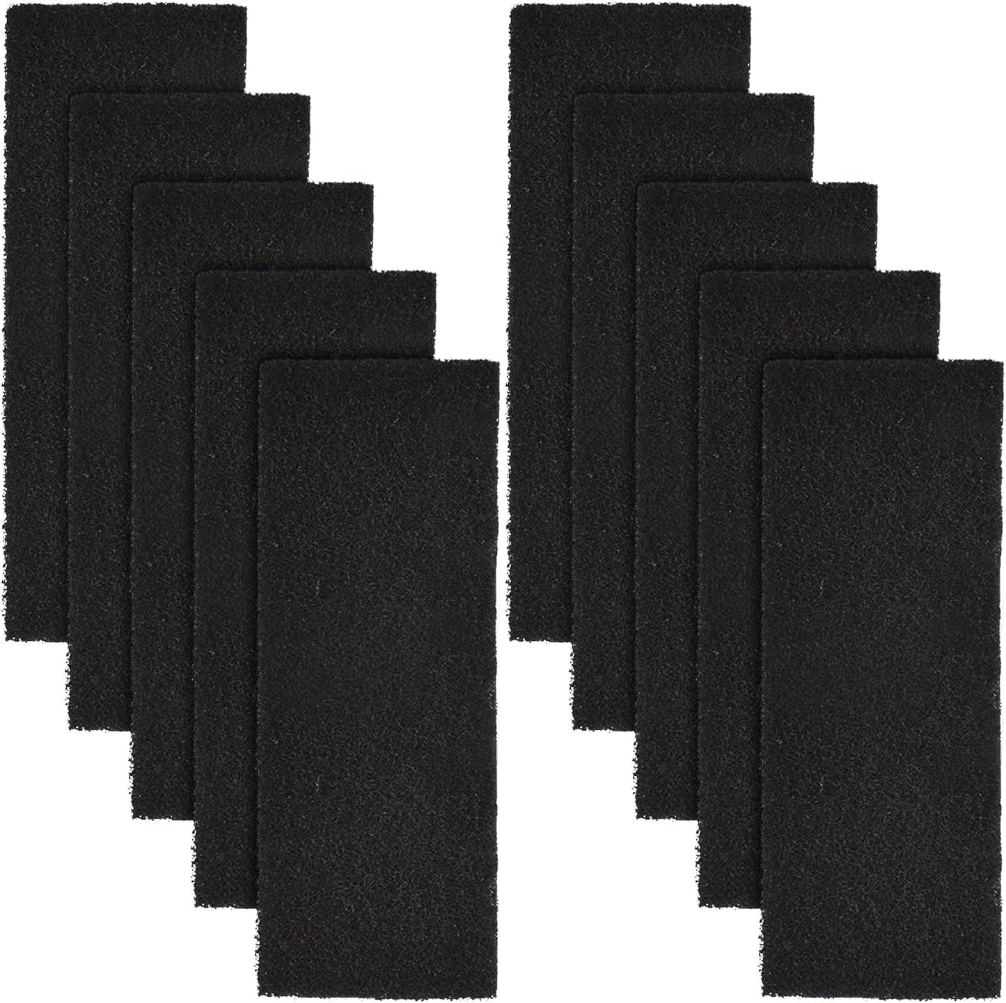 10 Pack Litter Box Carbon Filters Spare Activated Charcoal Filter for Nature's Miracle Cat Litter Box