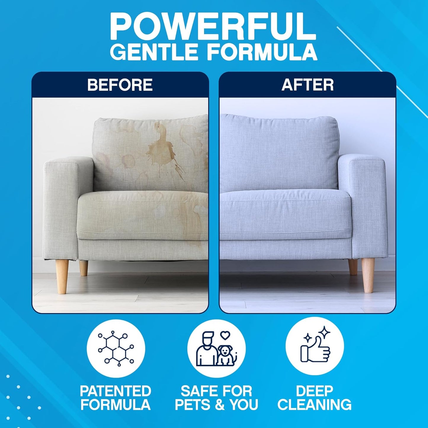 NonScents Stain & Odor Eliminator Spray for Strong Odor - 32 oz - Pet Odor Eliminator for Home - Carpet Stain Remover for Cats and Dog Pee - Cat Urine Destroyer - Carpet Cleaner Spray (Pack of 2)