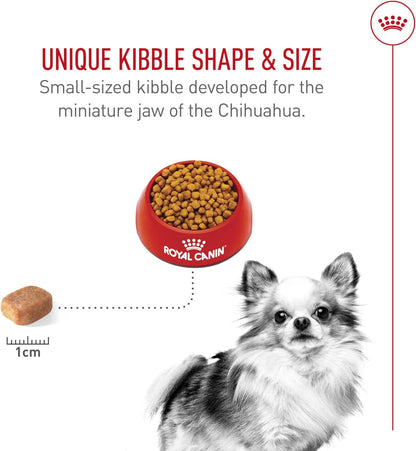 Royal Canin Chihuahua Adult Breed Specific Dry Dog Food, 2.5 lb. Bag