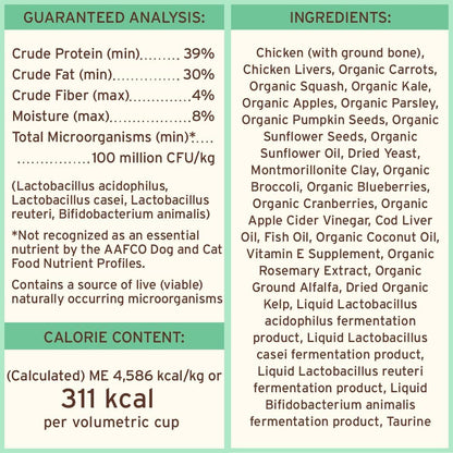 Primal Freeze Dried Dog Food, Pronto Mini Nuggets, Chicken; Scoop & Serve, Complete & Balanced Meal; Also Use As Topper or Treat; Premium, Healthy, Grain Free, High Protein Raw Dog Food (16 oz)