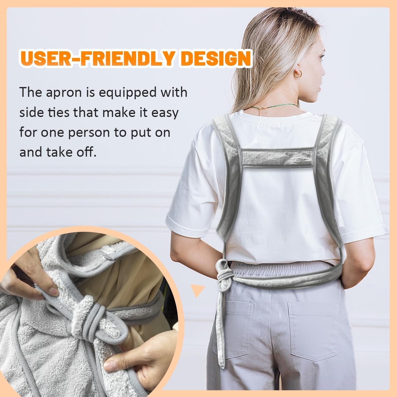 La La Pet Cat Apron Carrier Hand-Free Pet Carrier Sling with Holes Adjustable Sleeping Bag for Small Sized Animals Kitten Carrier Pouch Reduce Hair Sticking Coral Fleece