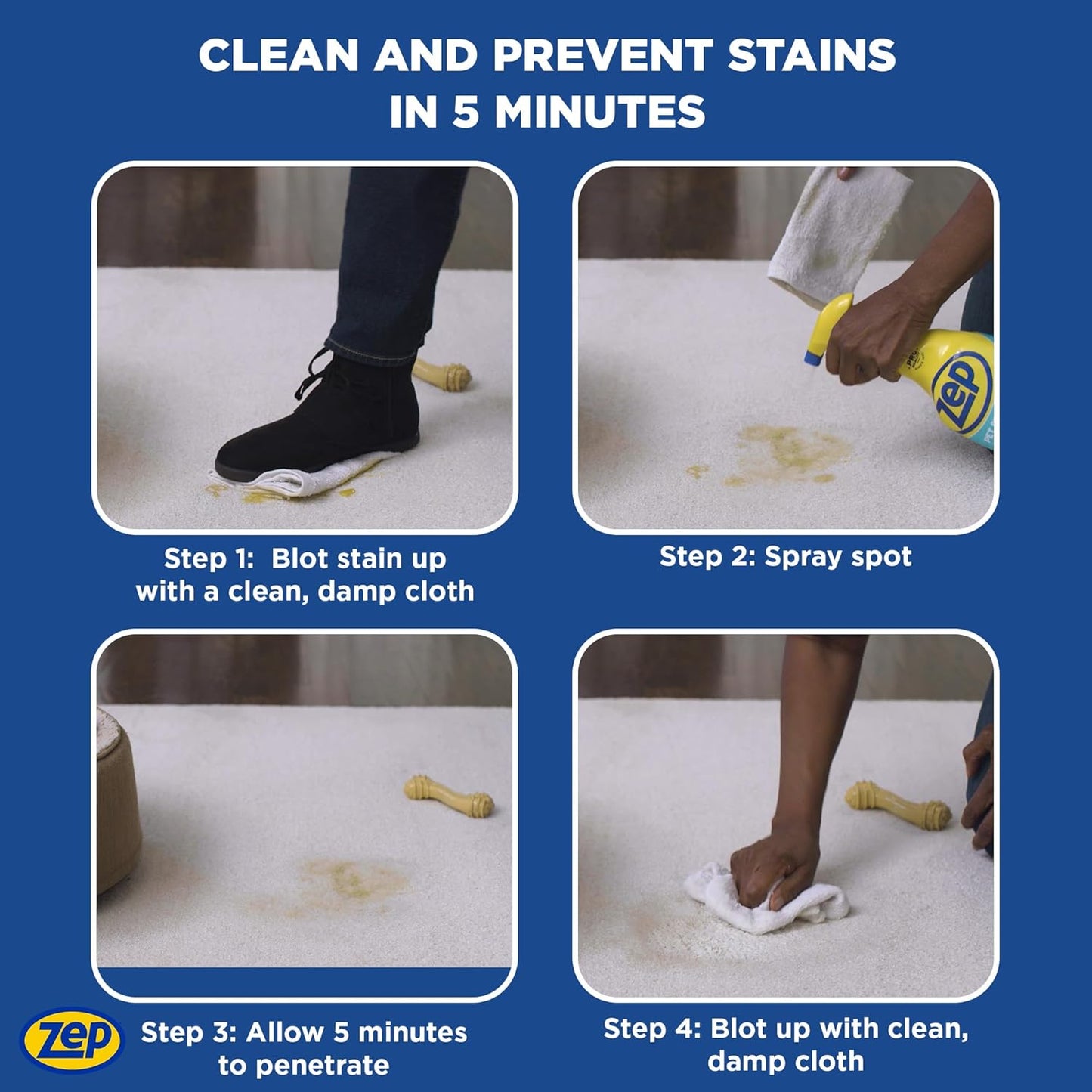 Zep Pet Stain and Odor Remover 32 oz ZUPETODR32 (Cases of 4)