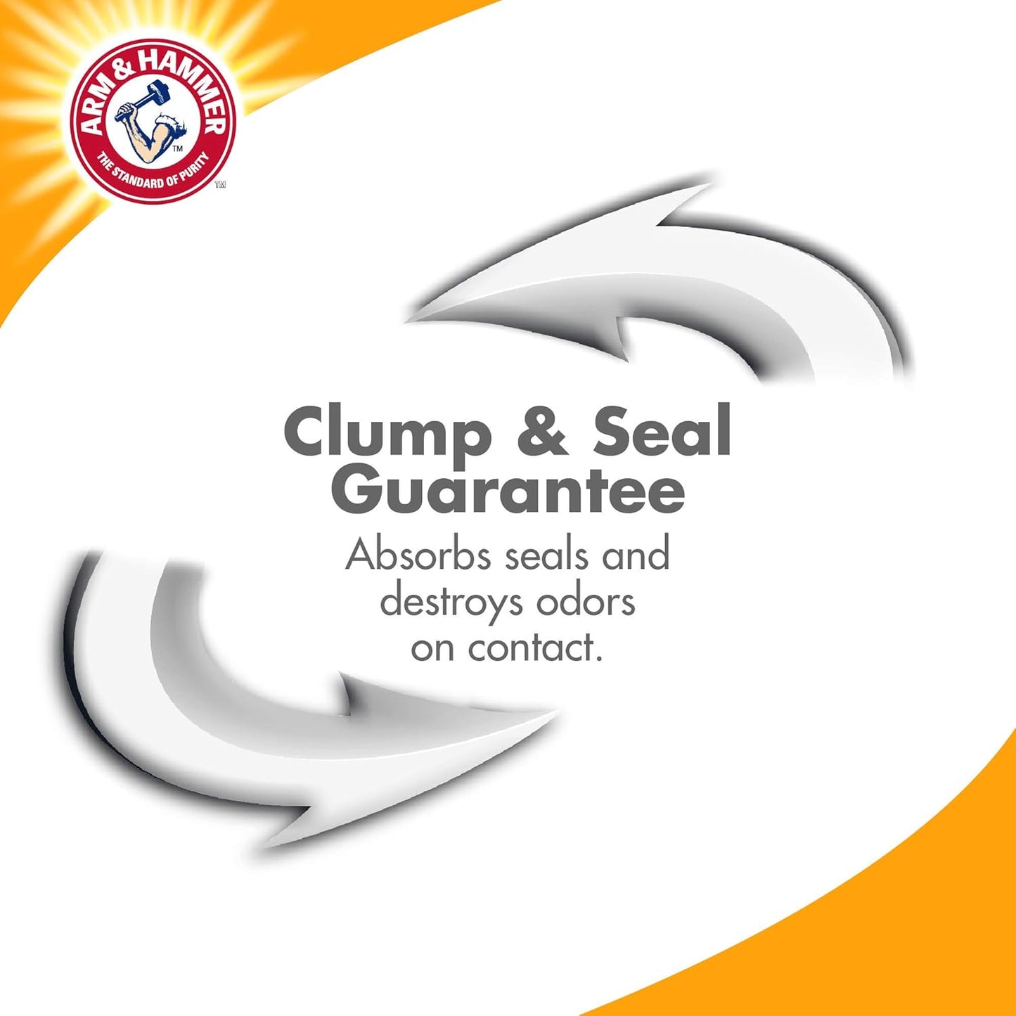 ARM & HAMMER Clump & Seal Cat Litter, Fresh Scent 14lb