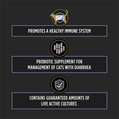 Purina Pro Plan Veterinary Supplements FortiFlora Probiotics for Cats for Digestive Gut Health and Diarrhea - 30 ct. Box