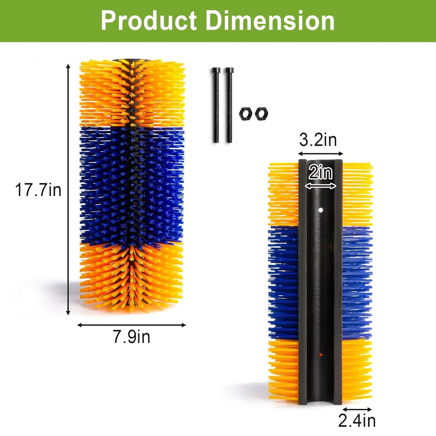 Livestock Scratch Brushes, Horse Livestock Scratching Brush, Horses Scratcher Brushes for Sheep, Cattle, Cow, Goat, Pig Livestock Animal Back Scratching
