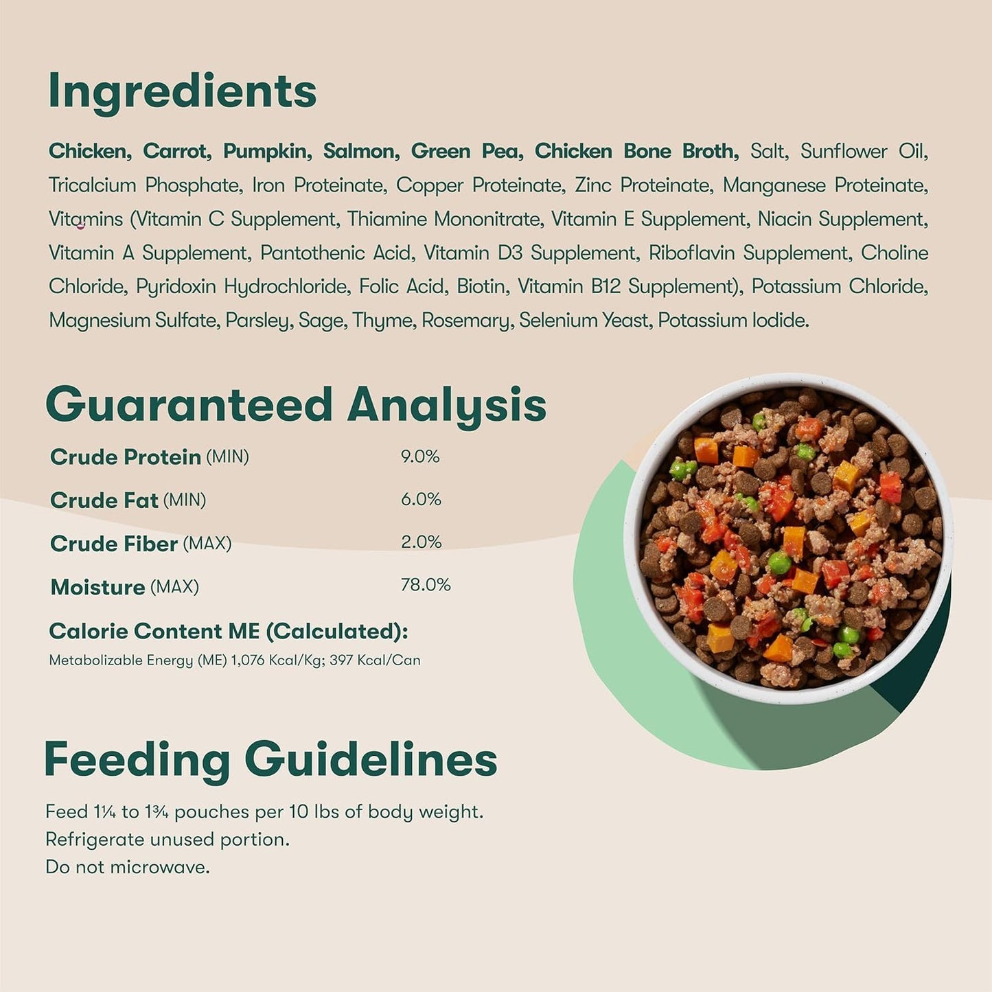 Jinx Dog Food Bundle - 4lb Salmon Dry Dog Food & 8-Pack Homemades Salmon & Chicken Wet Food Pouches (3-oz)