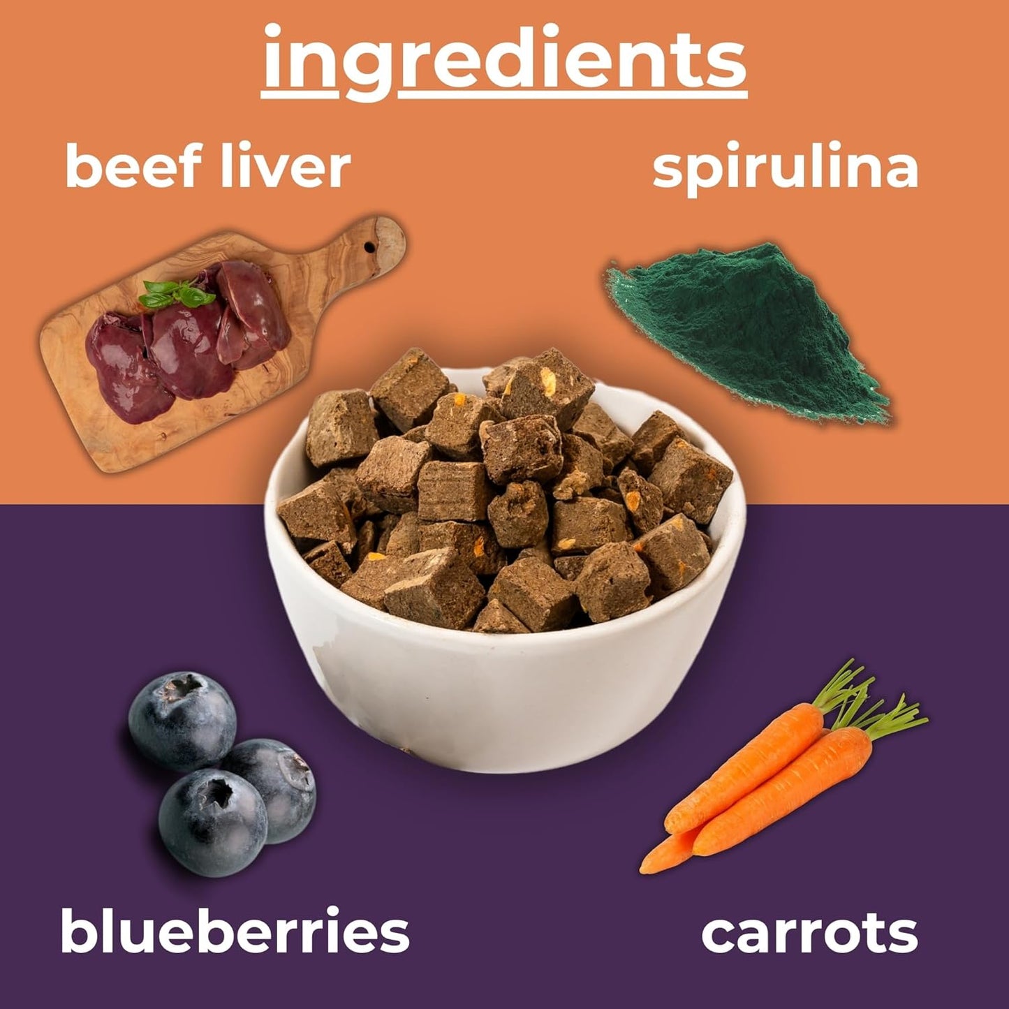 Momentum Carnivore Nutrition Freeze-Dried Wellness Topper 3 Pack – Gut Health, Immune Health & Joint Health – Natural Functional Dog & Cat Food Toppers – Supports Digestion, Immunity & Mobility