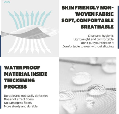 Disposable Boots for Real Duck Feet, Bumble Foot for Duck Supplies with Bandage, Large Size (Green, 20 PCS)