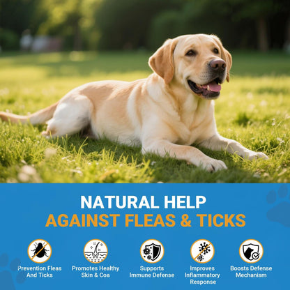 Flea and Tick Prevention for Dogs Dog Vitamins and Supplements 200 Chews