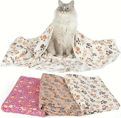 Dog Blankets Cat Pet Blankets Kit Fluffy Fleece Soft Throw Furniture Sofa Couch Bed Cover for Dog Puppy Cat All Pet 3pcs