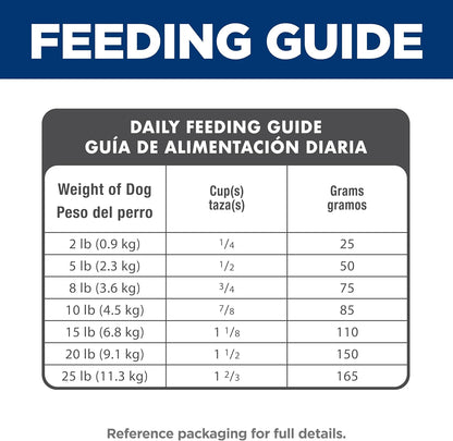 Hill's Science Diet Small & Mini, Senior Adult 7+, Small & Mini Breeds Senior Premium Nutrition, Dry Dog Food, Chicken, Brown Rice, & Barley, 15.5 lb Bag