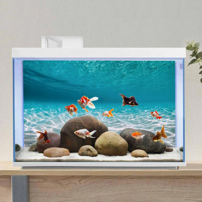 AWERT 48x24 inches Undersea Aquarium Background Pool Ocean Floor Aquarium Background Underwater Fish Tank Background