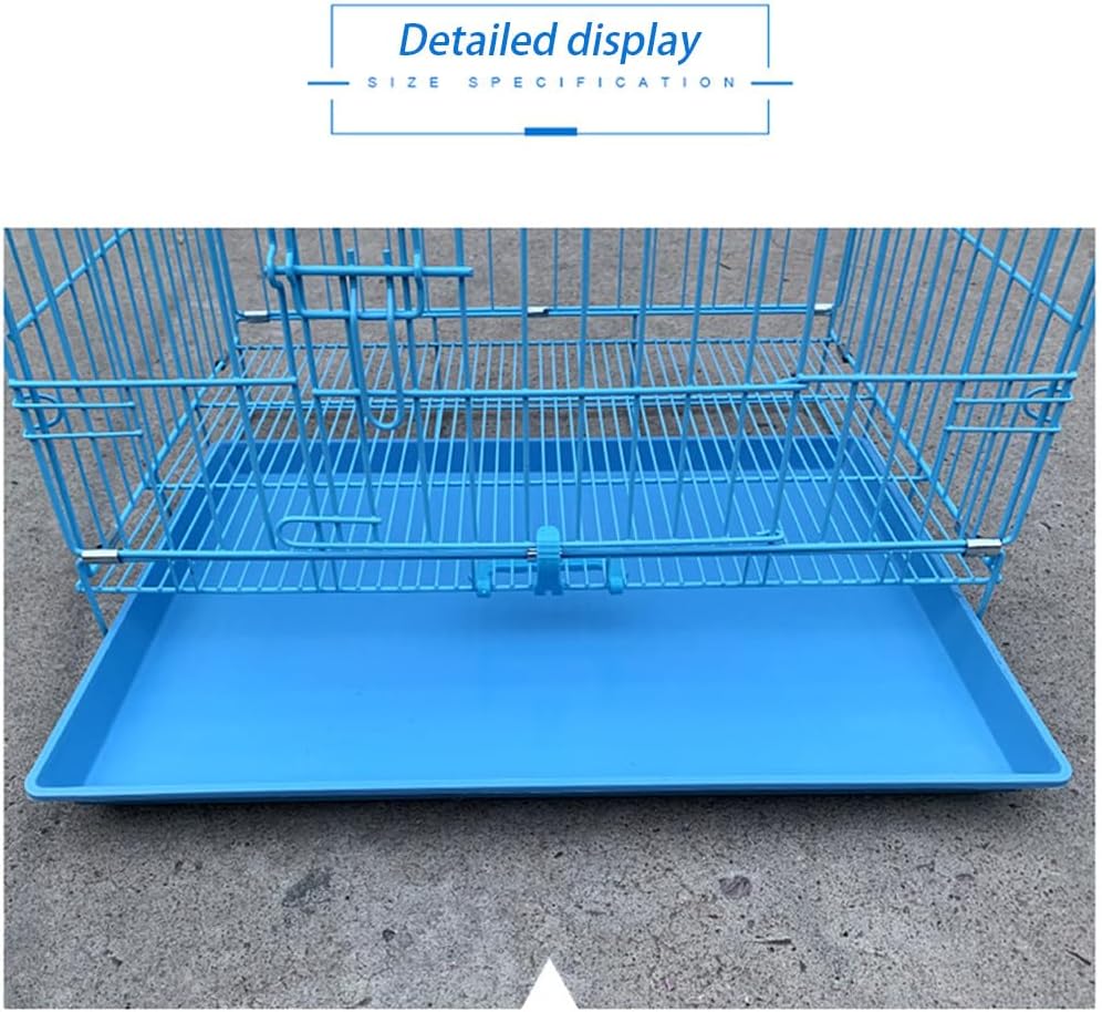 Plastic Bottom for Pet Cages Crates Replacement Tray Dog Crate Avoid Water or Spilling Out Dishwasher Safe Pink 22.8" LX19.3 WX1.0 H