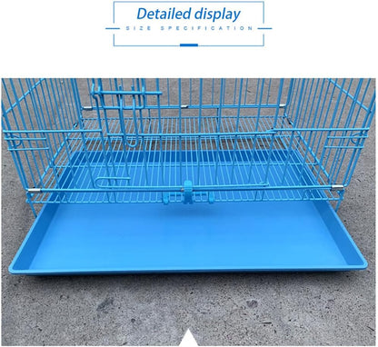 Plastic Bottom for Pet Cages Crates Replacement Tray Dog Crate Avoid Water or Spilling Out Dishwasher Safe Pink 22.8" LX19.3 WX1.0 H