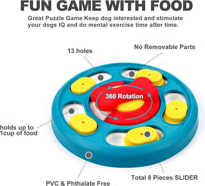 Dog Feeder，Slow Feeder Dog Bowl，Toy Bowl，Slow Down Eating