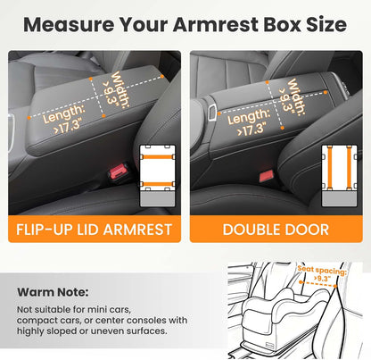 Portable Small Dog Seat for Car, Luxury Center Console Dog Car Seat Booster with Safety Tethers, Anti-Collapse Pet Travel Carseat for SUV, Truck (Black/Grey)