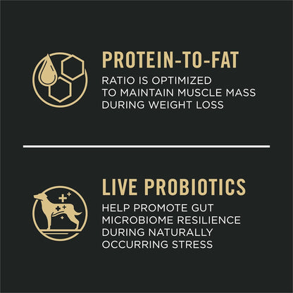 Purina Pro Plan Small Breed Weight Management Dry Dog Food, Shredded Blend Chicken and Rice Formula - 6 lb. Bag