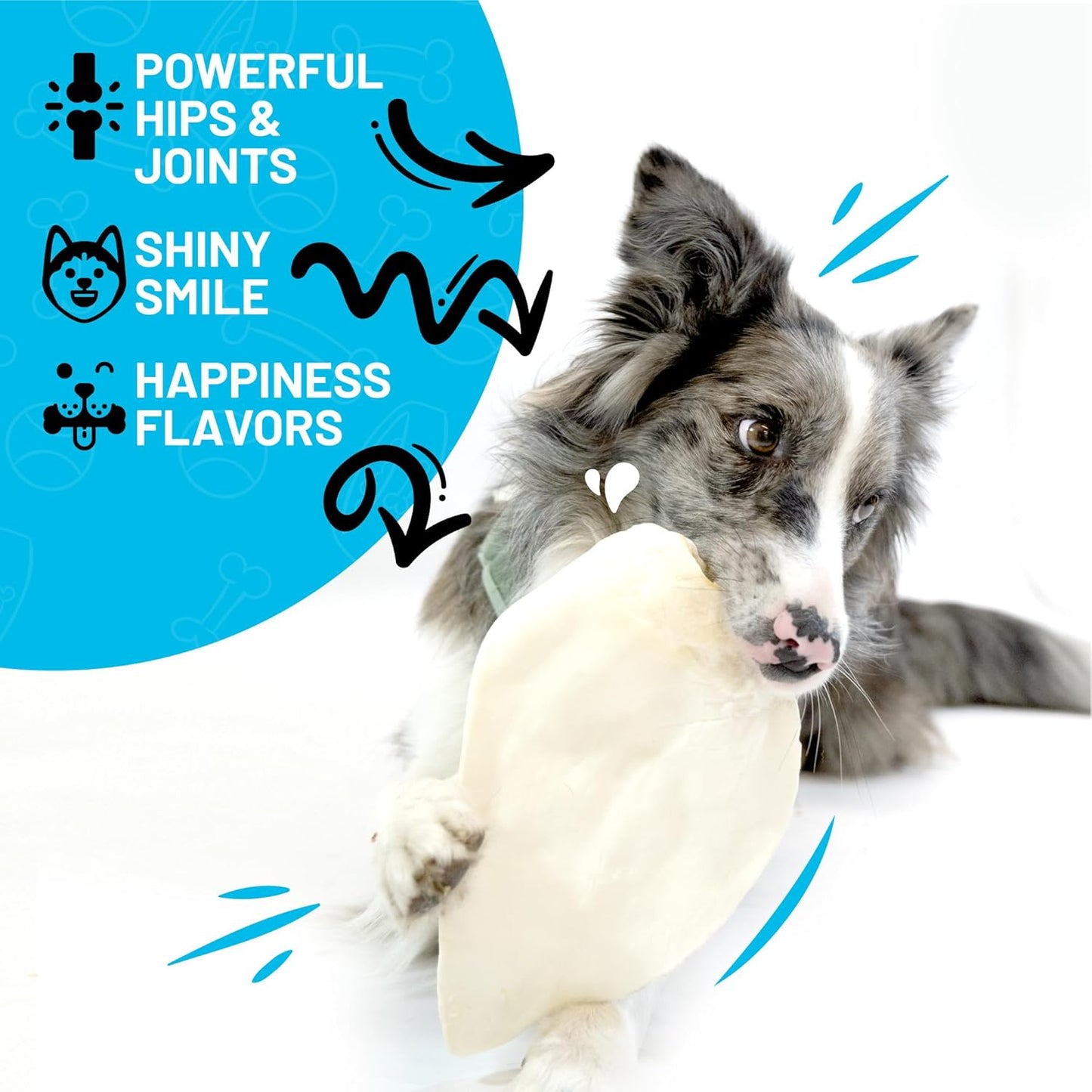 Sitka Farms Cow Ears 12 Count and Pig Ears 50 Count Bundle