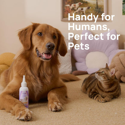 HICC PET Dog Eye Drops 5.1 fl oz Eye Drops for Dogs and Cats Vet-Recommended Dog Eye Infection Treatment to Soothe Infection Allergy, Relieve Dry Eyes Pink Eyes, Pet Tear Stain Cleaner