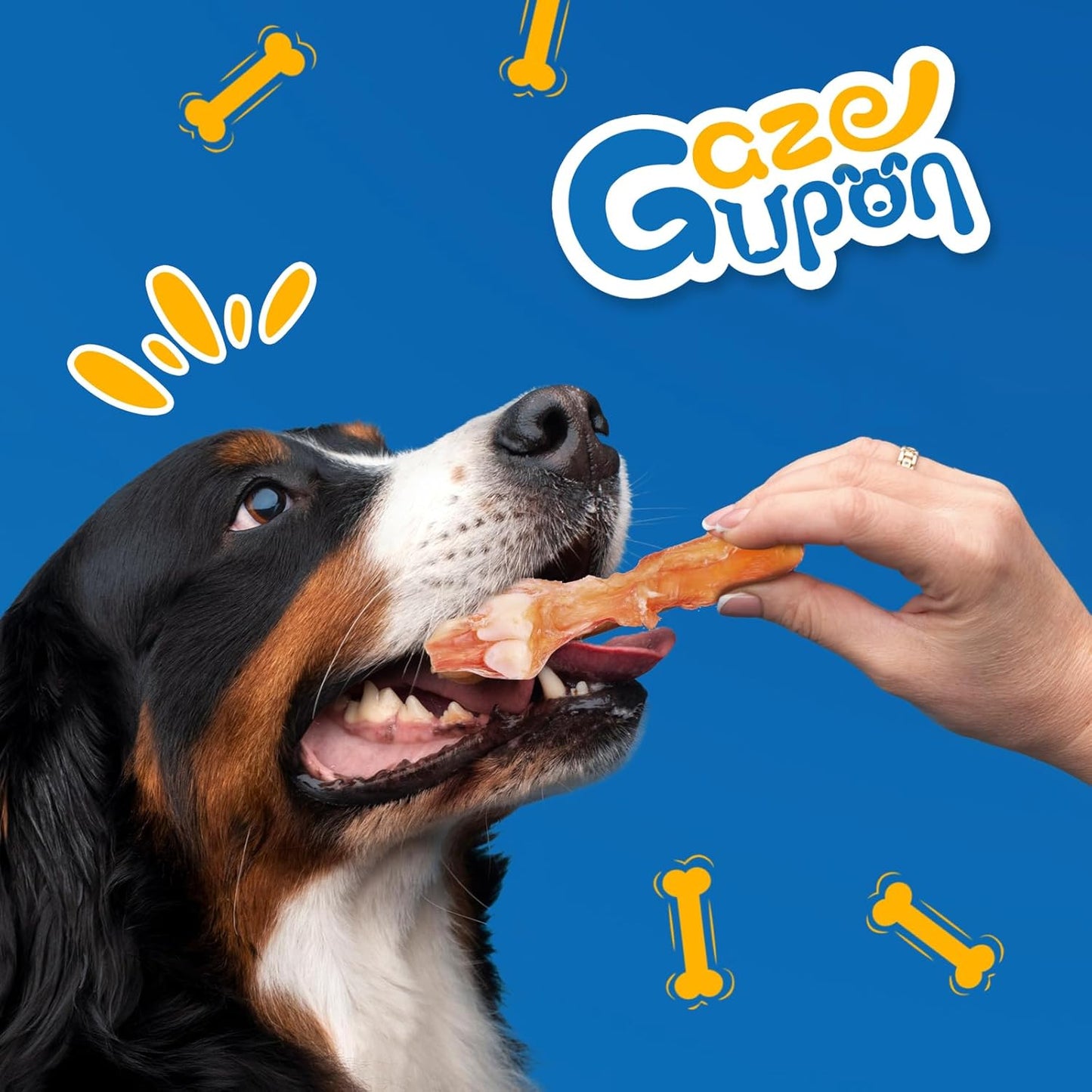 gazeupon Dog Treats,Deer's Hoof Tendon, Dog Chews Long Lasting, Natural Training Rewards