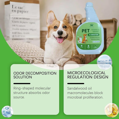 500ml (16.9 Fl Oz) Pet Stain And Odor Remover, Completely Eliminates Pet Urine And Odors(3pcs)