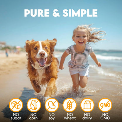 No Poo Chews for Dogs - Coprophagia Eating Deterrent for Dogs - Stop Eating Poop - Packed with Probiotics, Digestive Enzymes & Pumpkin Powder - for All Ages and Breeds