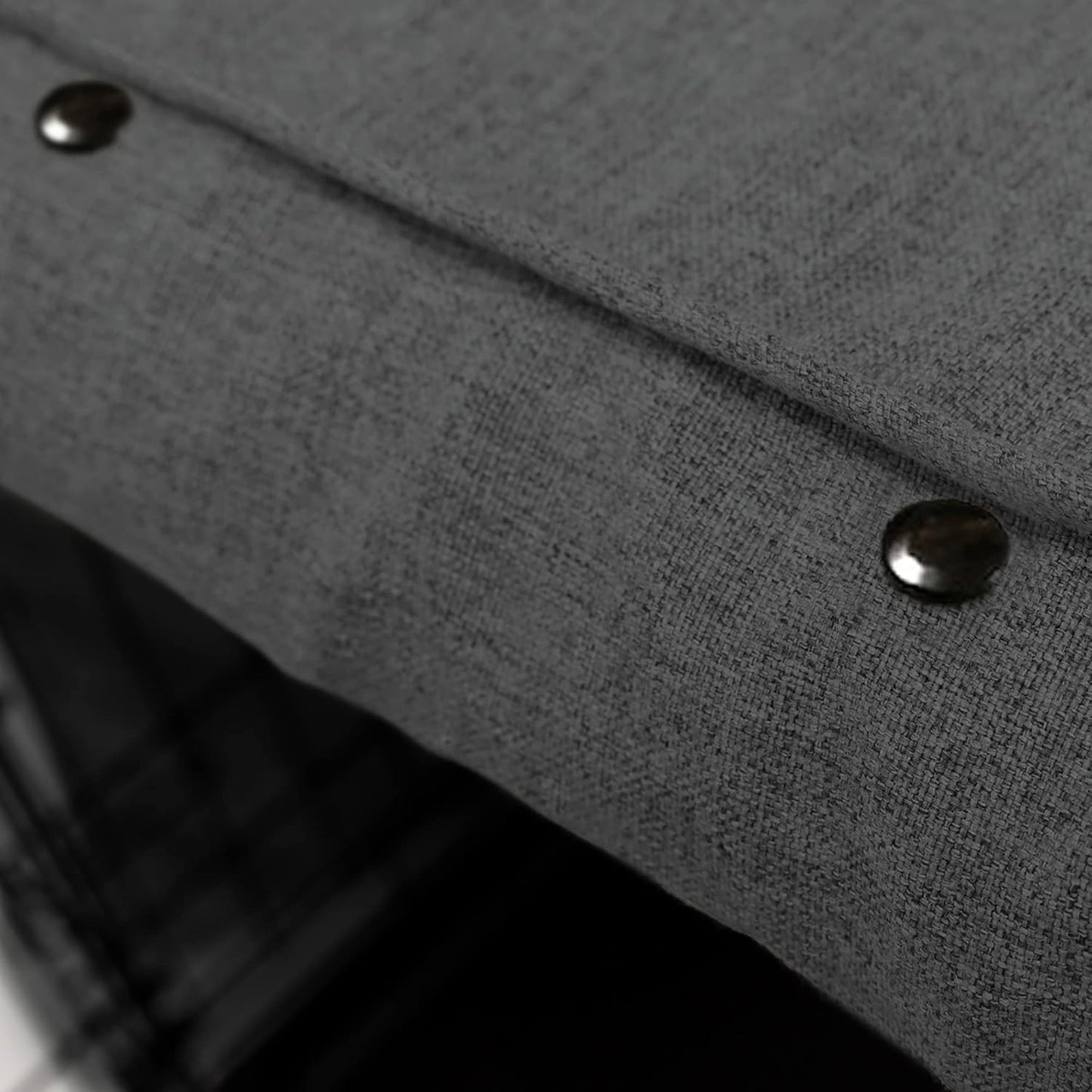 Friends Forever Metal Dog Crate Cover 30 inch w/Light Blocking Protective Curtain, Dog Cage Cover w/Roller Shades, Machine Washable, Trucker Black