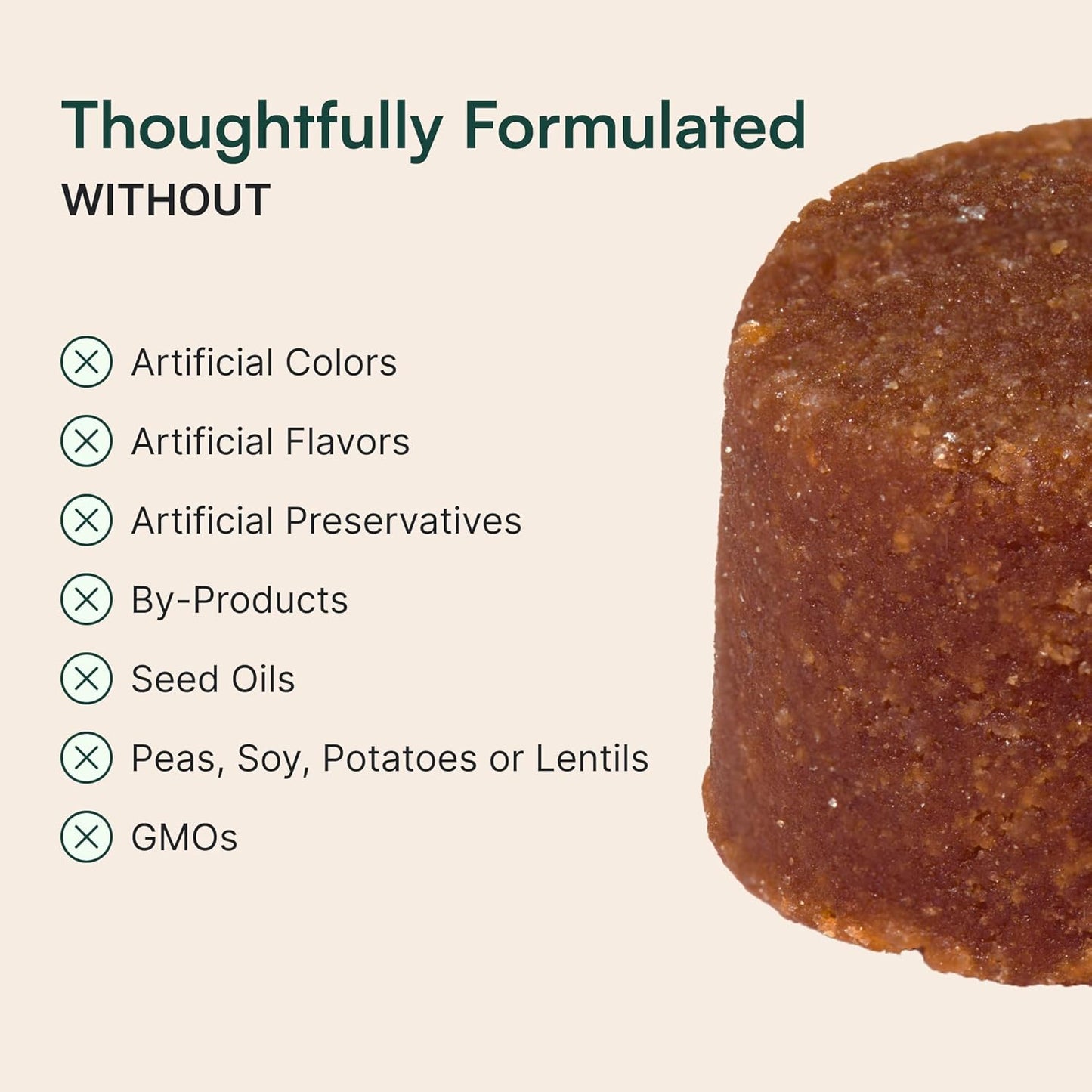 Wuffes 23-in-1 Dog Multivitamin Supplement for Hip & Joint, Skin & Coat and Immune System Support with Omega 3, Iron, Zinc, Vitamin C - Minerals & Vitamins for Senior Dogs and Puppies - 30 Soft Chews