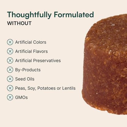 Wuffes 23-in-1 Dog Multivitamin Supplement for Hip & Joint, Skin & Coat and Immune System Support with Omega 3, Iron, Zinc, Vitamin C - Minerals & Vitamins for Senior Dogs and Puppies - 30 Soft Chews