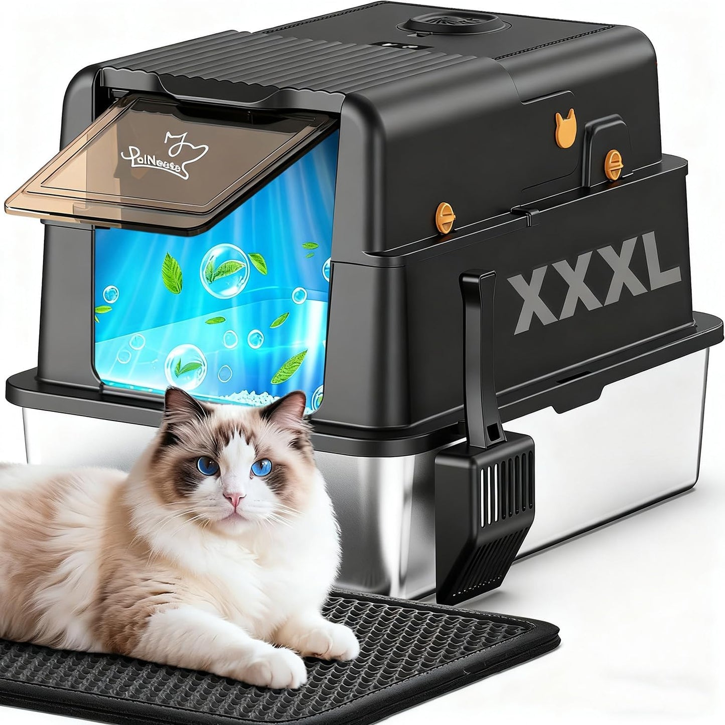 L8 Ultra Litter Box & Cat Litter Deodorizer