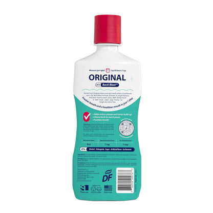 Dental Fresh Original Water Additive for Dogs & Cats, 17 Fl Oz, Daily Teeth & Breath Care