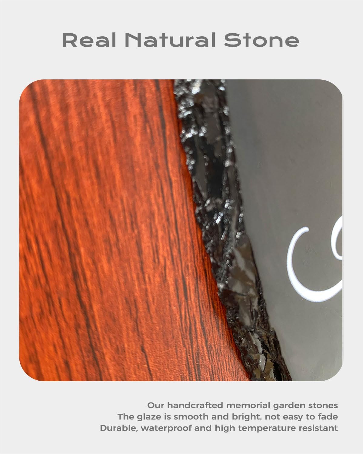 Cat Memorial Garden Stone Pet Loss Sympathy Gift, Bereavement Remembrance Plaque for Passing Away of Cat - in Memory Outdoor Funerary Grave Marker