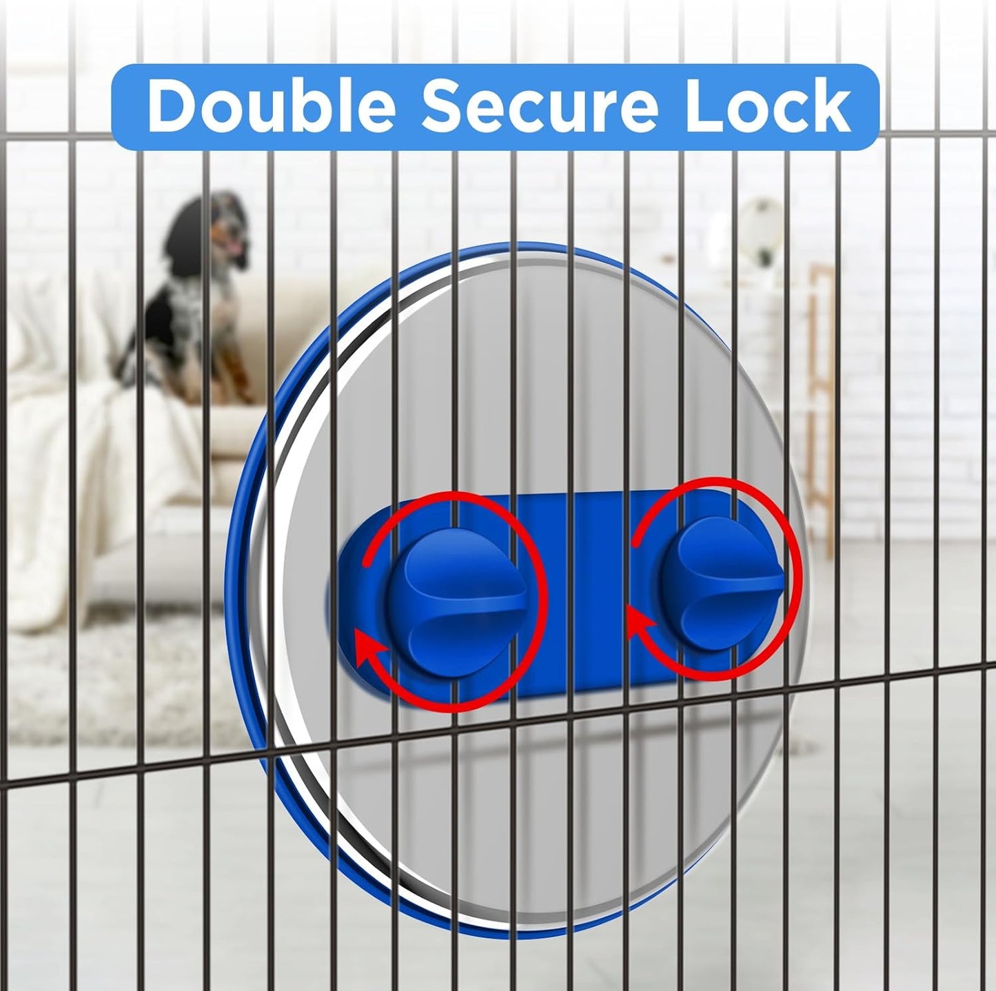 Lick Mat for Large Dogs, 8” Large Dog Peanut Butter Lick Pad for Crate with Stainless Steel Base, Boredom & Anxiety Reduce, Slow Feeding, Dog Slow Feeder Mat (Large, Anit-Tear)