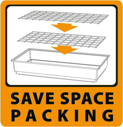 Ferplast Cavie Guinea Pig Cage & Rabbit Cage | Pet Cage Includes All Accessories to Get You Started & a 1-Year Warranty