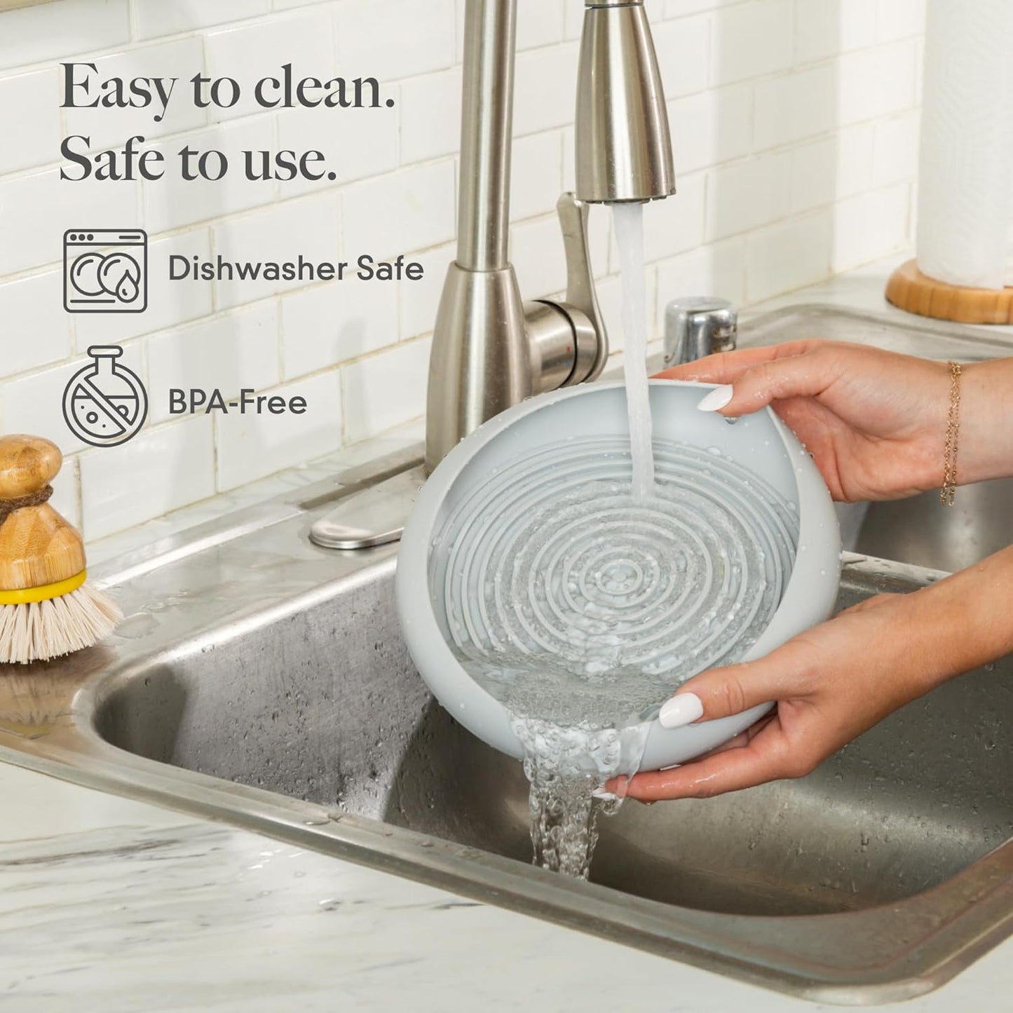 LAY LO Dog Slow Feeder – Combination Lick Mat & Food Bowl | Slow Eating Dog Bowl for Anxiety Relief | BPA-Free, Dishwasher Safe | Includes Live Trainer Support