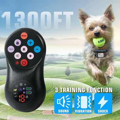 Dog Training Collar Pet Automatic Anti Barking Shock Collar 2026 Upgraded System, Wireless Charging Dog Training No Barking Device, Fully Sealed Waterproof Rechargeable Collar Receiver