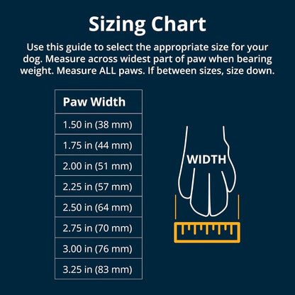 Ruffwear, Grip Trex Dog Shoes, Non-Slip Boots for Hot Pavement & Snow, Weatherproof Paw Protection with Breathable Mesh, Rugged Sole for Hiking, Obsidian Black, 2.25"