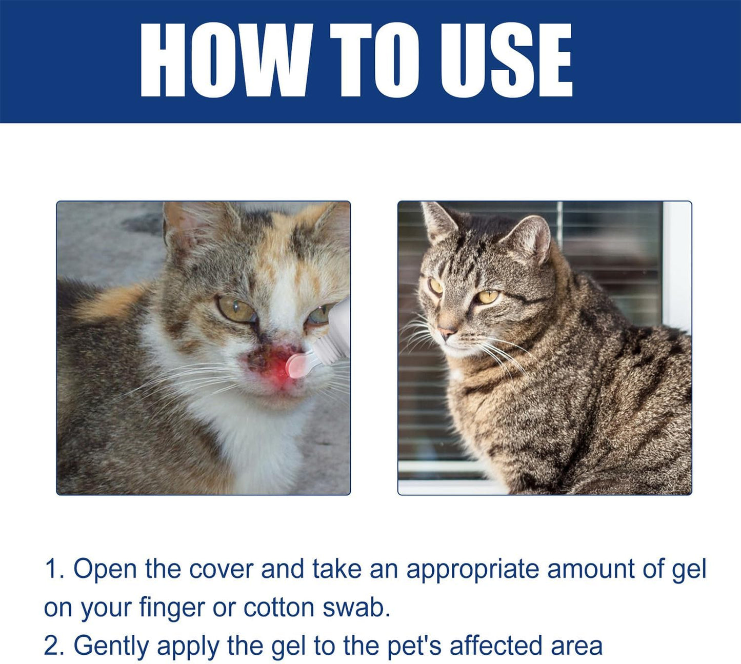JoanofArc Pet Dog Wound Care Hydro Gel&Dog Hot Spot Gel -Cat Healing Aid for Wounds,Helps with Cuts,Bites,Ulcers & Burns,Relieves Skin Allergies& Itchy Skin,Dog First Aid Kits, 20ml x 2 Pack