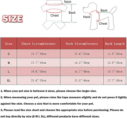 BAMY Red Square Dog Hoodie with Hat, Warm Pet Sweater Clothes, Daily Cat Winter Sweatshirt for Cats Small Medium Dogs Puppy Pomeranian Teddy (X-Large)