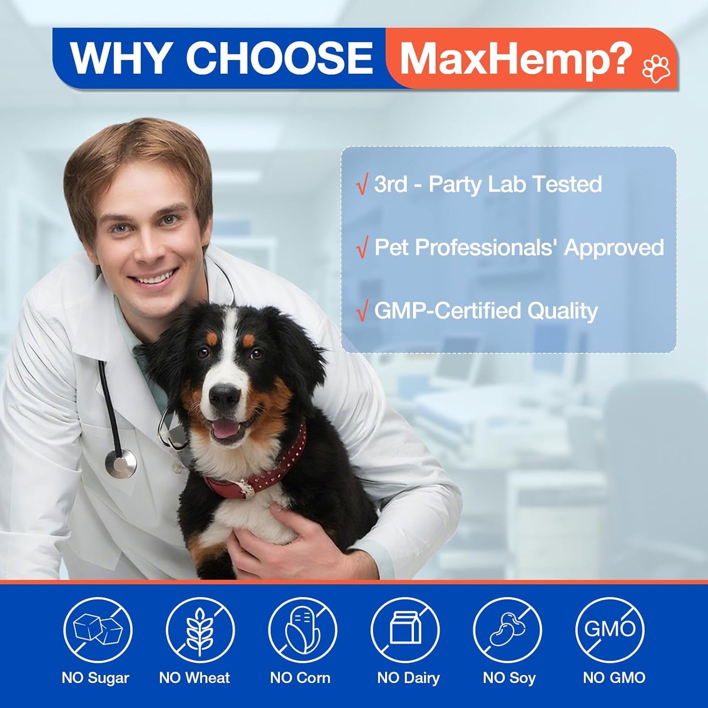 Flea and Tick Prevention for Dogs Chewables, Natural Dog Flea and Tick Treatment, Oral Flea Pills for Dogs Puppy, Skin & Coat Support Supplement