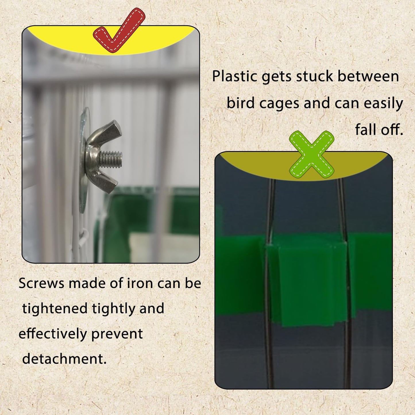 IBWell Automatic Bird Water Dispenser No Mess Parrot Feeder Automatic Bird Feeder Rabbit Watering System