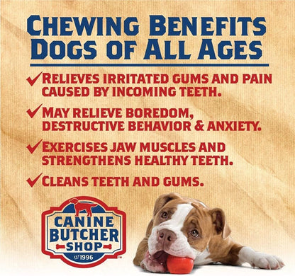 Pig Ears for Dogs, Always USA Made (30-Pack), All Natural, Sourced in USA Pig Ears, Digestible Pork Dog Chew Treat