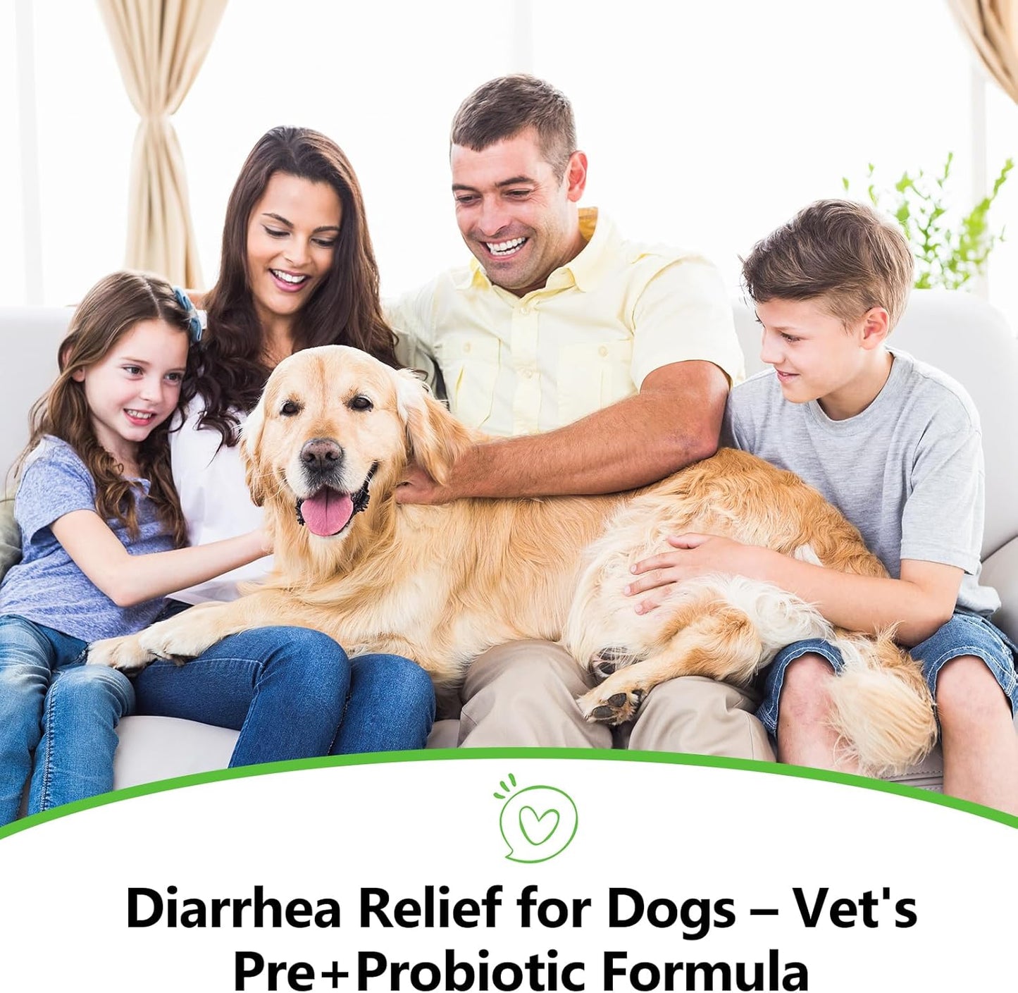 Probiotics for Dogs Dog Digestion Gut Probiotic Powder Cat Dog Probiotic Supplement Skin Coat Supplement for Dogs Digestive and Immune Support Digestive Enzymes with Chicken Flavor