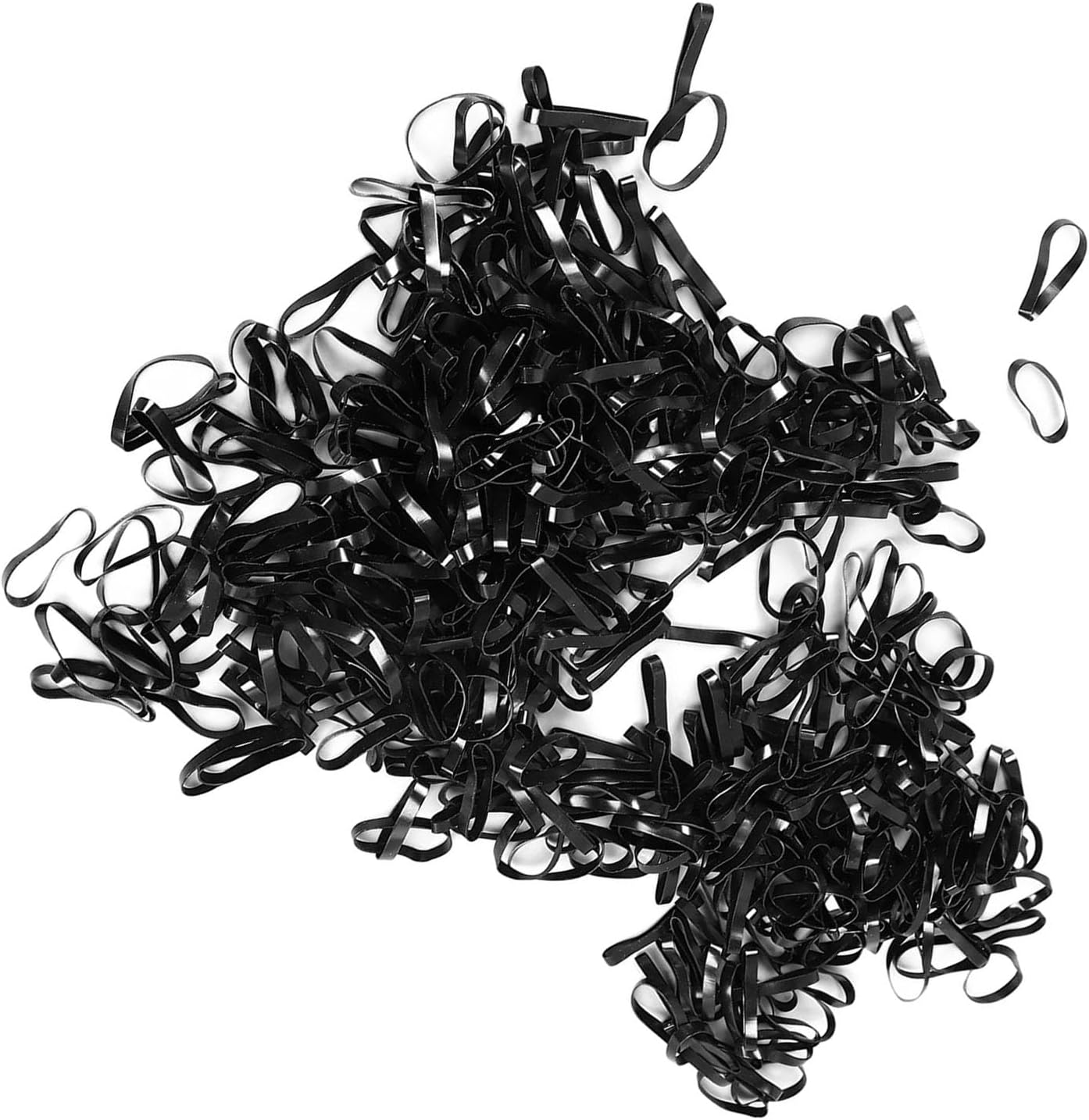 450Pcs Horse Rubber Bands, Coat Care Silicone Horse Hair Bands Multifunctional Elastic for Farm Daily 450Pcs Rubber, Soft Flexible Elastic Mane Holders