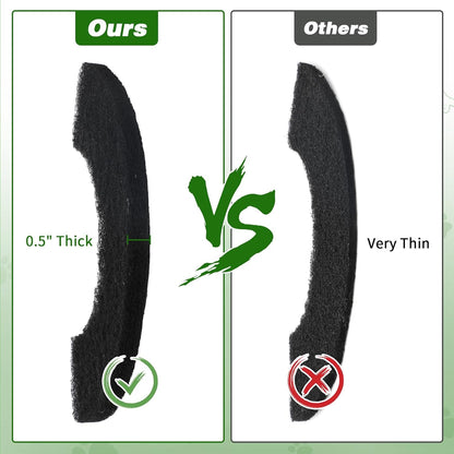 8 Pack Carbon Filters Compatible with Model 4, Cat Litter Box Filters Replacement to Absorb Odors Control Damp from Pets and Keep Home Fresh